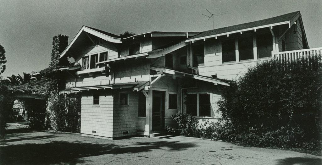 20世纪70年代Grove House的原址
